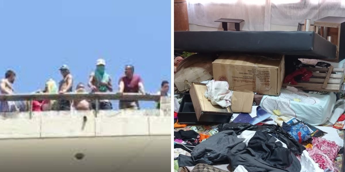 Seguimiento Destrozos en el apartamento de Aldemar Toscano.