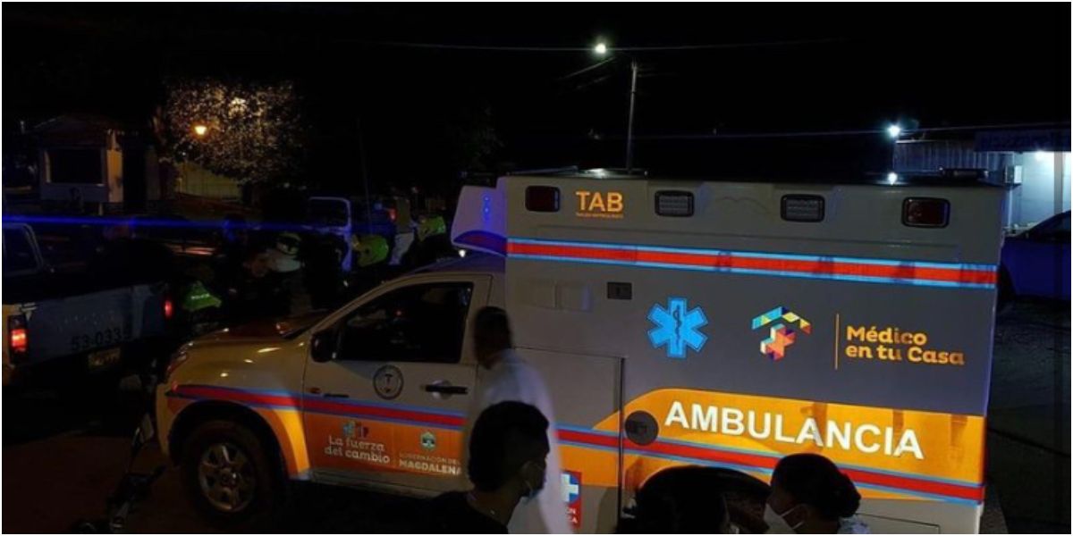 La ambulancia fue recuperada. 