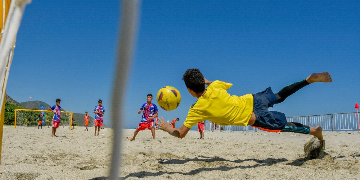 El Deporte, la recreación y la actividad física se toman la Fiesta del Mar 2021. 