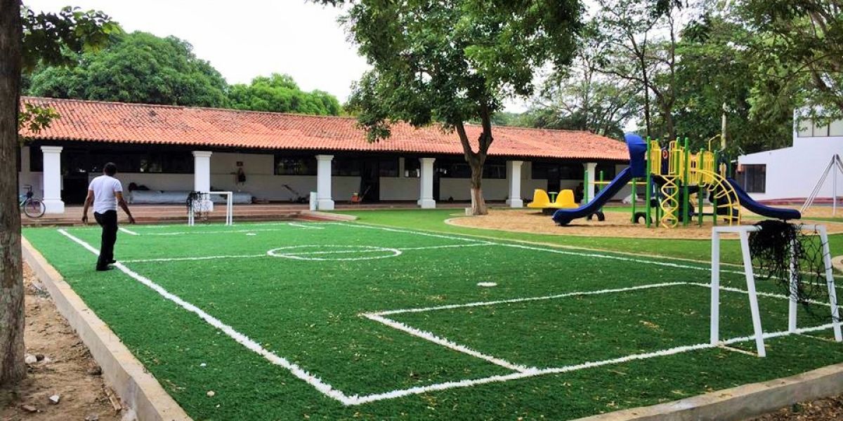 Instalaciones del Colegio Bilingüe de Santa Marta.