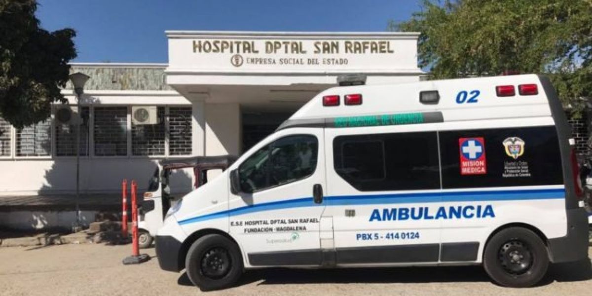 El herido fue trasladado al Hospital San Rafael. 