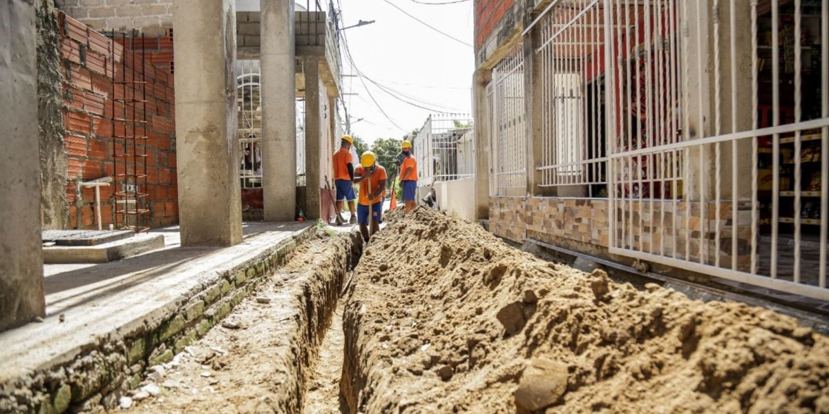 Obras adelantadas en Ciudadela 29 de Julio.