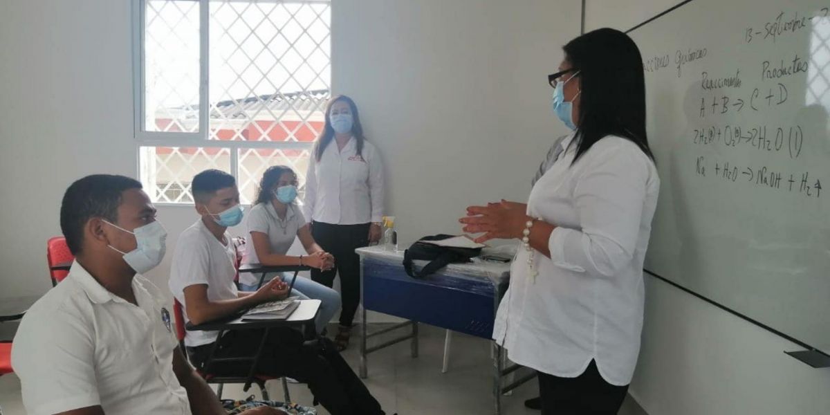 Clases en Ciénaga, Magdalena.