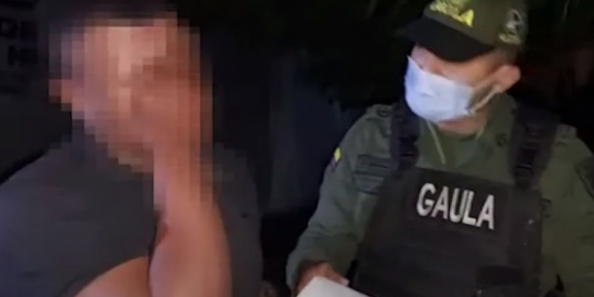Captura de pantalla Alias 'Harold' llorando al ser capturado.