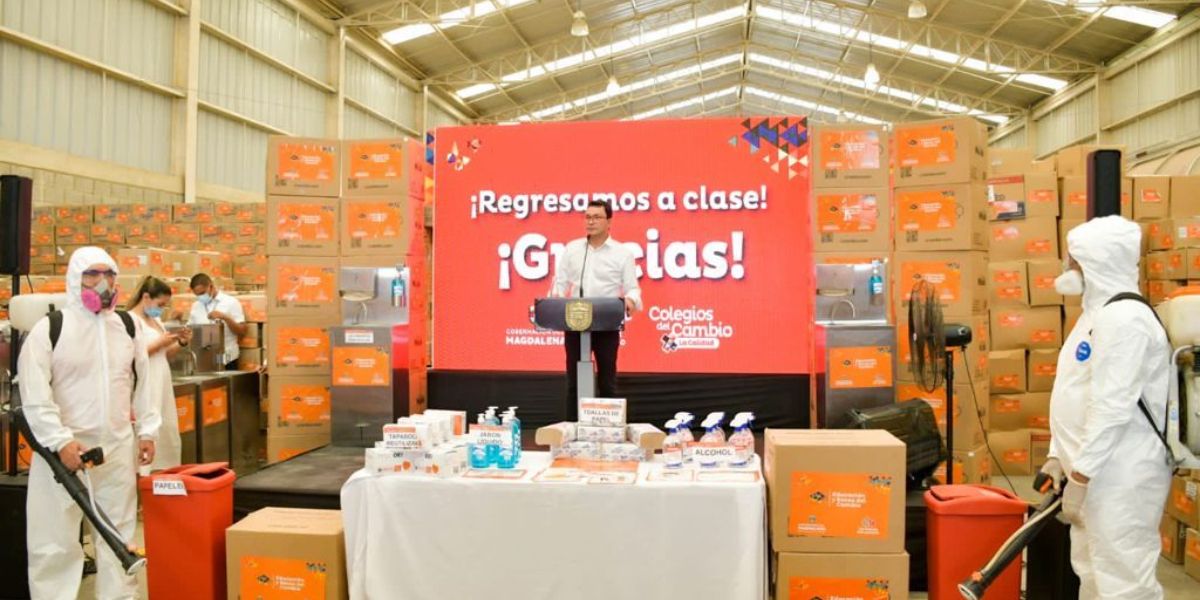 Gobernación del Magdalena. Carlos Caicedo.