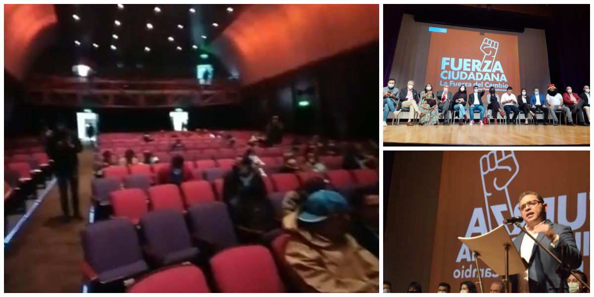 Archivo Imágenes del auditorio durante el lanzamiento de la lista al Senado.