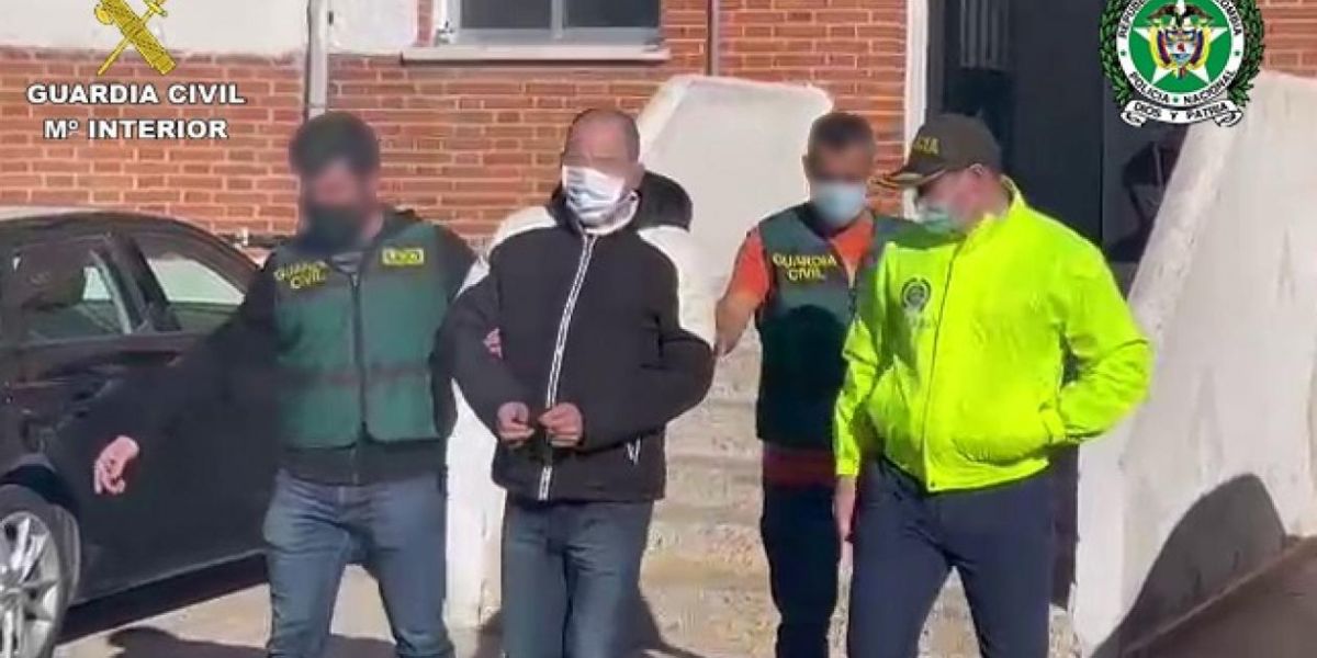 Cortesía Detención de alias 'Pinocho'.