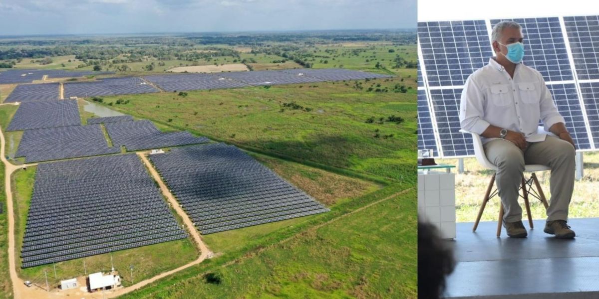Nueva planta solar entregada en el país.