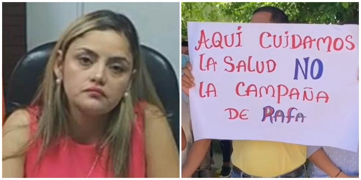 Mayra Castro Britto no pudo mantenerse en el hospital y la envían a vacaciones forzosas. 