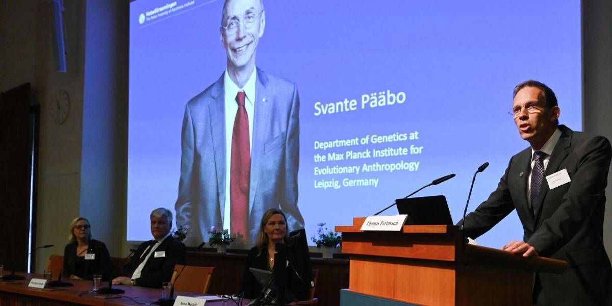 Pääbo es el director del departamento de Genética del Instituto Max Planck de Antropología Evolutiva.