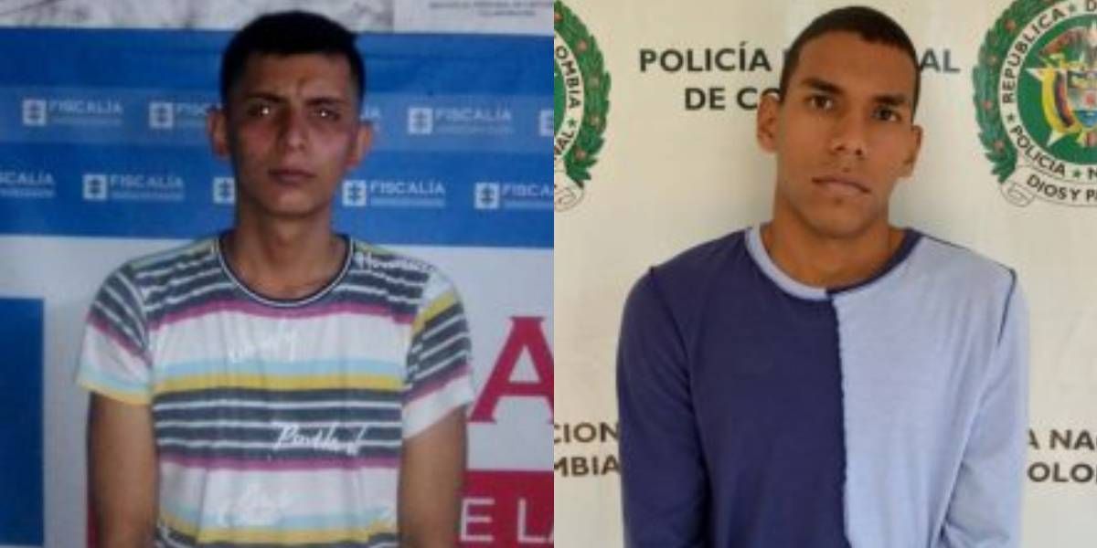 Fiscalía Diógenes Camilo Yucuma Molano y Jhony Stiven Orozco Peña.