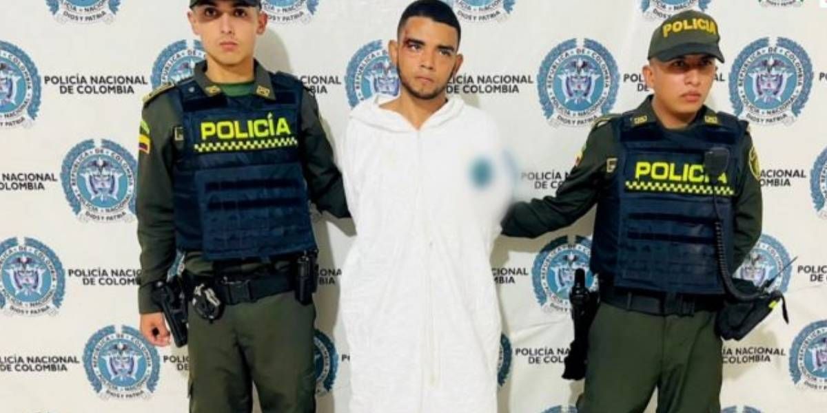 Jorge Eliécer Caicedo Gómez, presunto responsable del homicidio de una adulta mayor.