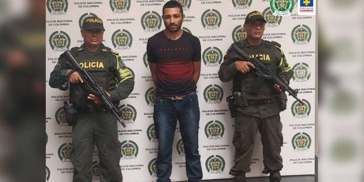 El imputado fue capturado en Santa Fe de Antioquia (Antioquia)