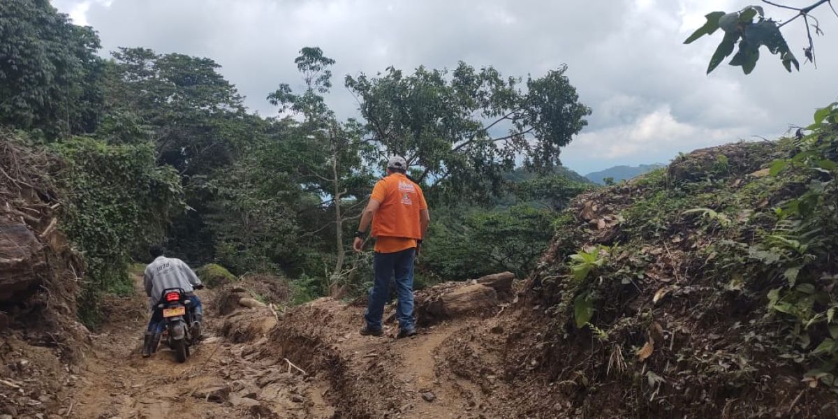 Un grupo especial se trasladó hasta el sitio para evaluar el impacto y daños causado.