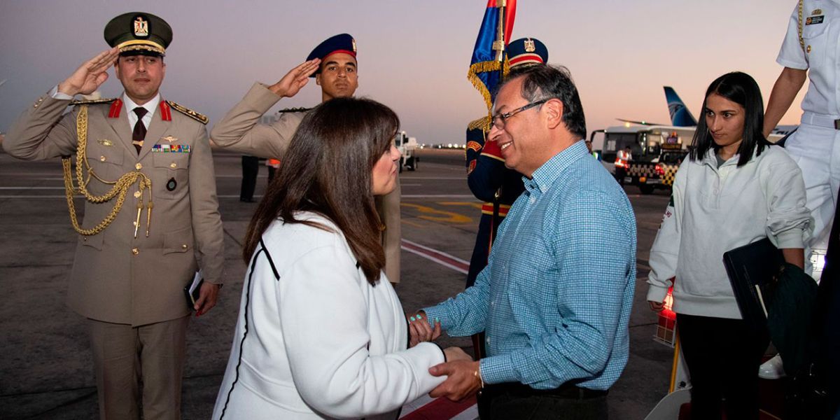 Ana Milena Muñoz y Gustavo Petro