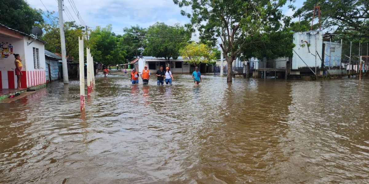 Así quedó esa zona del municipio. 