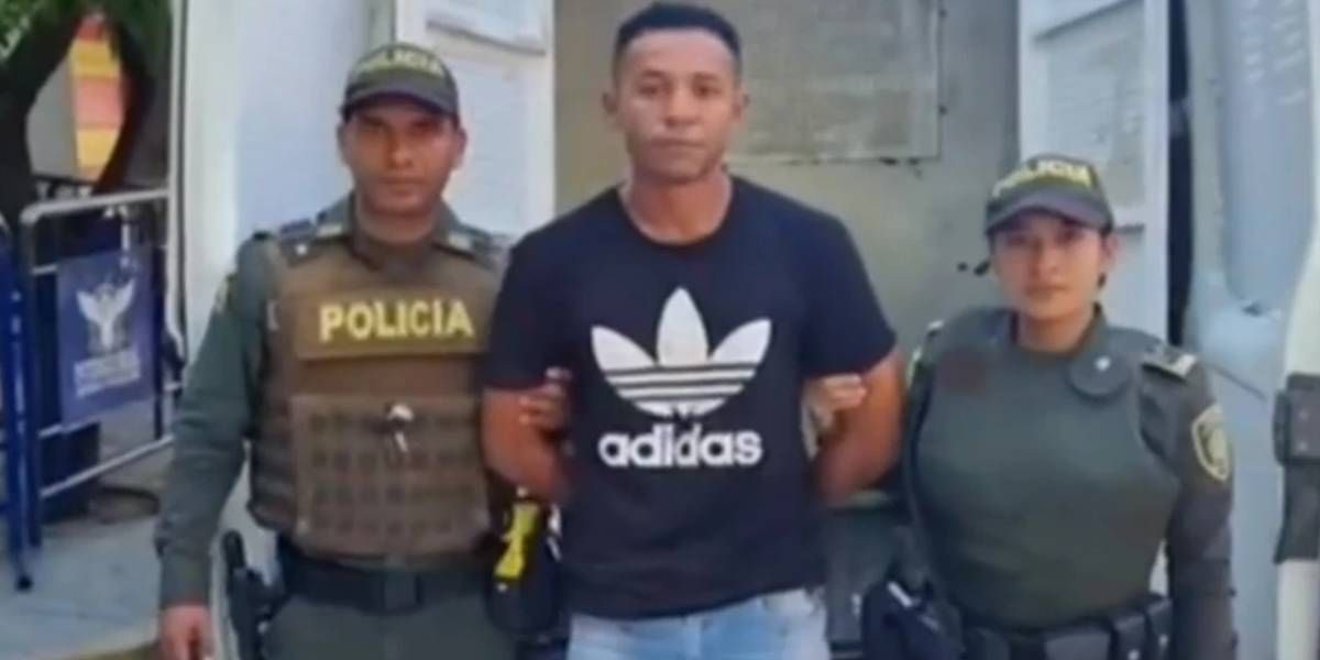 Noticias Caracol. Presunto agresor.