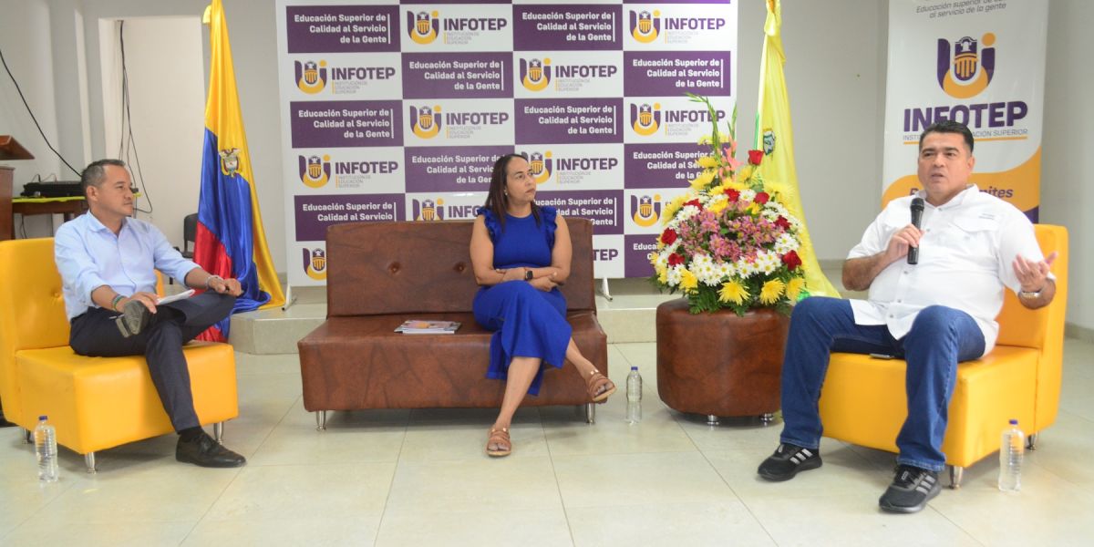Infotep Las instituciones comparten sus fortalezas en pro de los estudiantes.