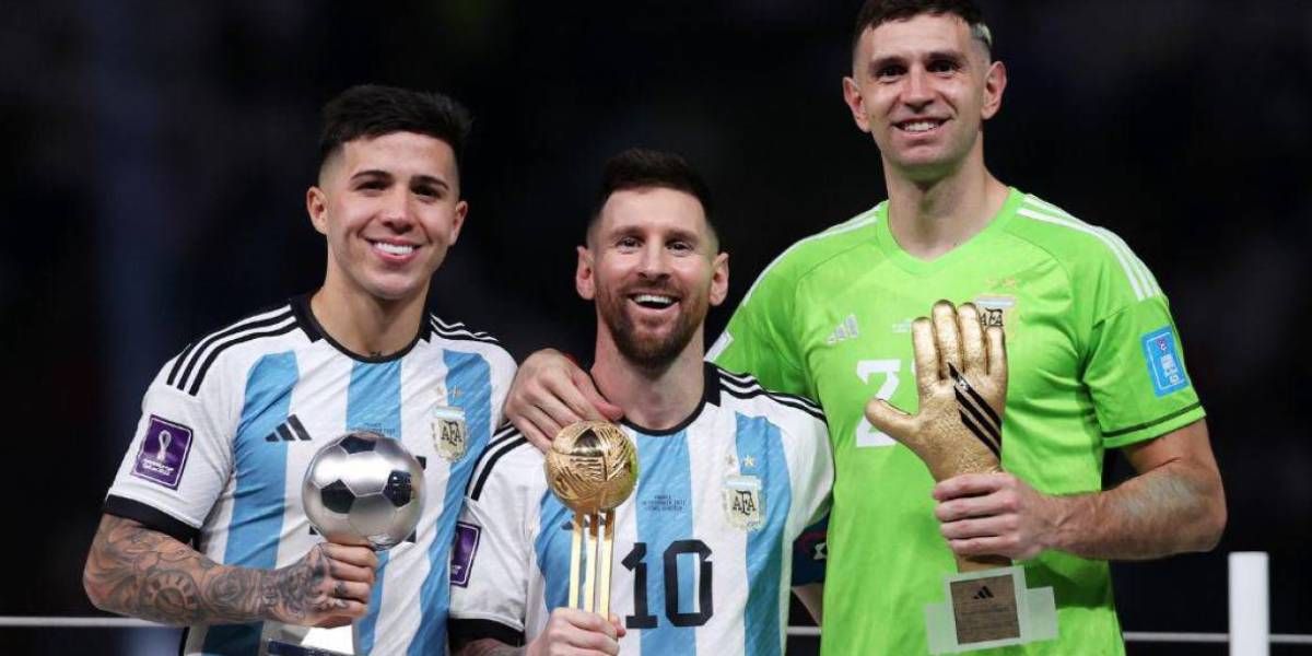 Lionel Messi se llevó el Balón de Oro.