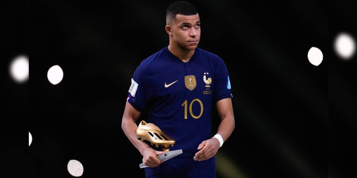 Kylian Mbappé gana la Bota de Oro