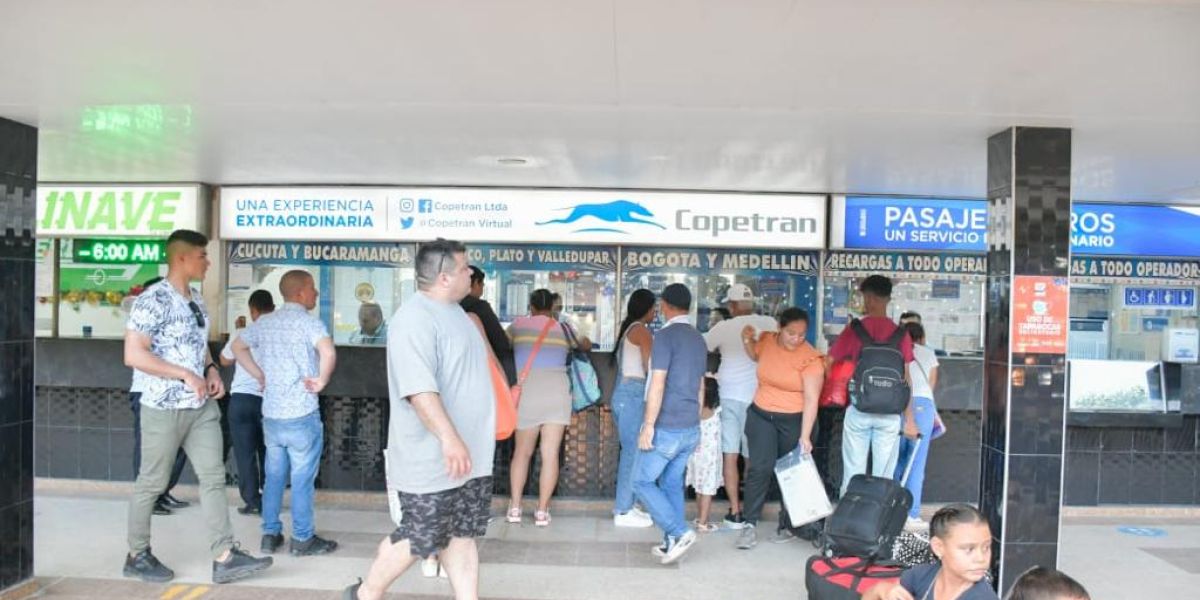 Gobernación del Magdalena Desde la Terminal de Transporte de Santa Marta se ha trabajado para garantizar la seguridad de los usuarios.