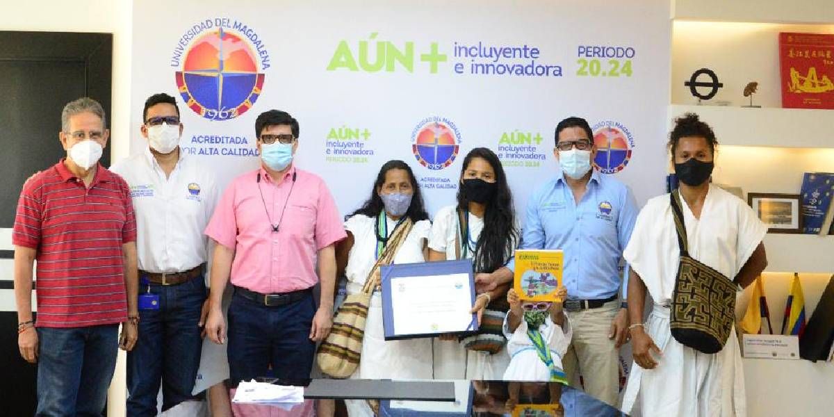 Unimagdalena Por primera vez una indígena recibe la Beca Sierra Nevada.