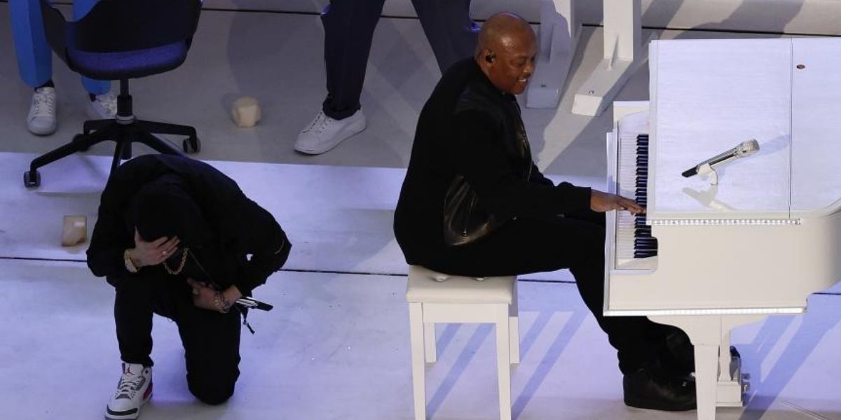 Eminem en el escenario 