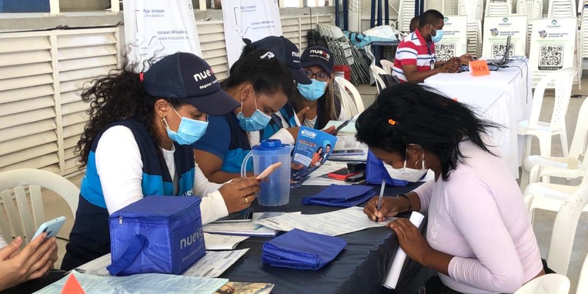 Distrito La jornada también contó con el apoyo del Programa Comunidades Saludables de Usaid, Cruz Roja, el Sisbén y organizaciones sin fines de lucro.