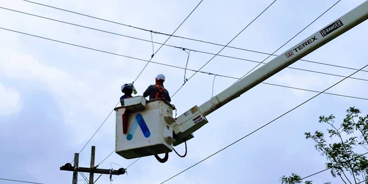 Imagen de referencia - trabajos de Air-e en Santa Marta.