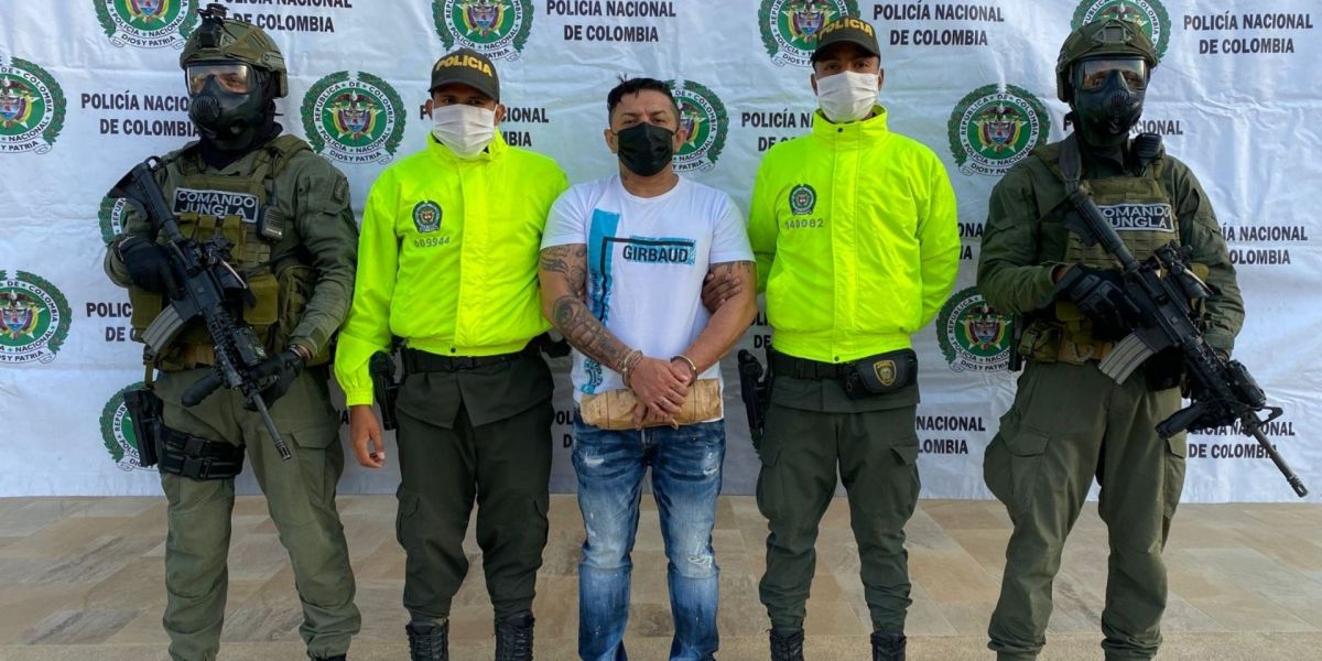 Capturado por la Policía Metropolitana.