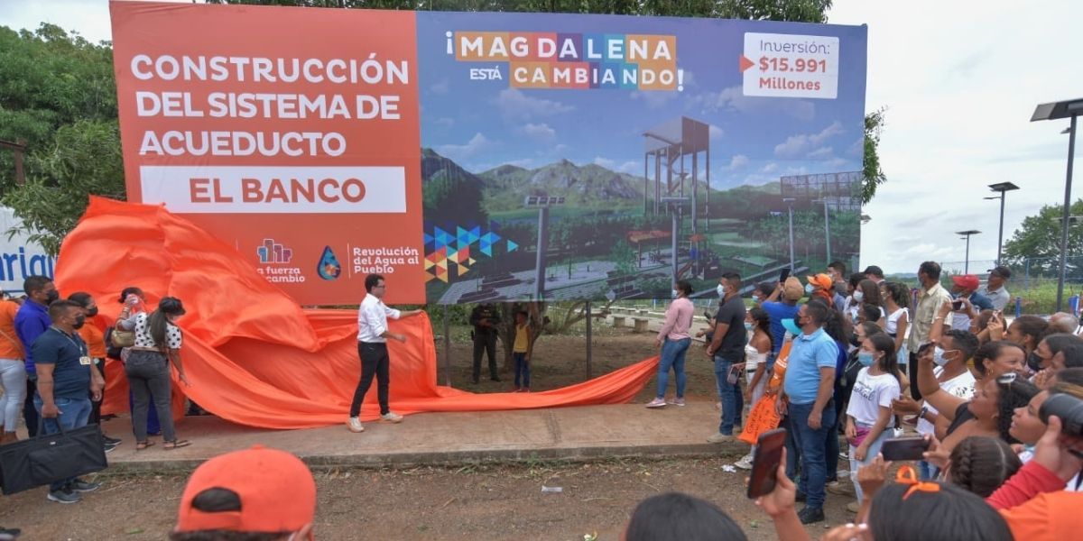 Para el municipio banqueño la inversión será de 16 mil millones de pesos.