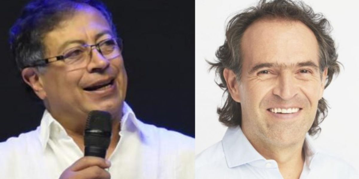 Gustavo Petro y Fico Gutiérrez lideran la intención de voto.