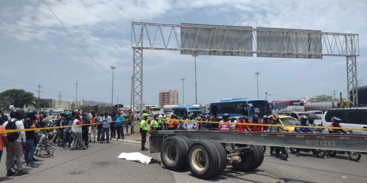 Accidente en Mamatoco.