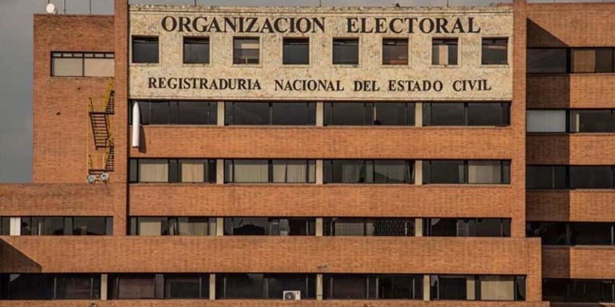 Sede de la Registraduría.