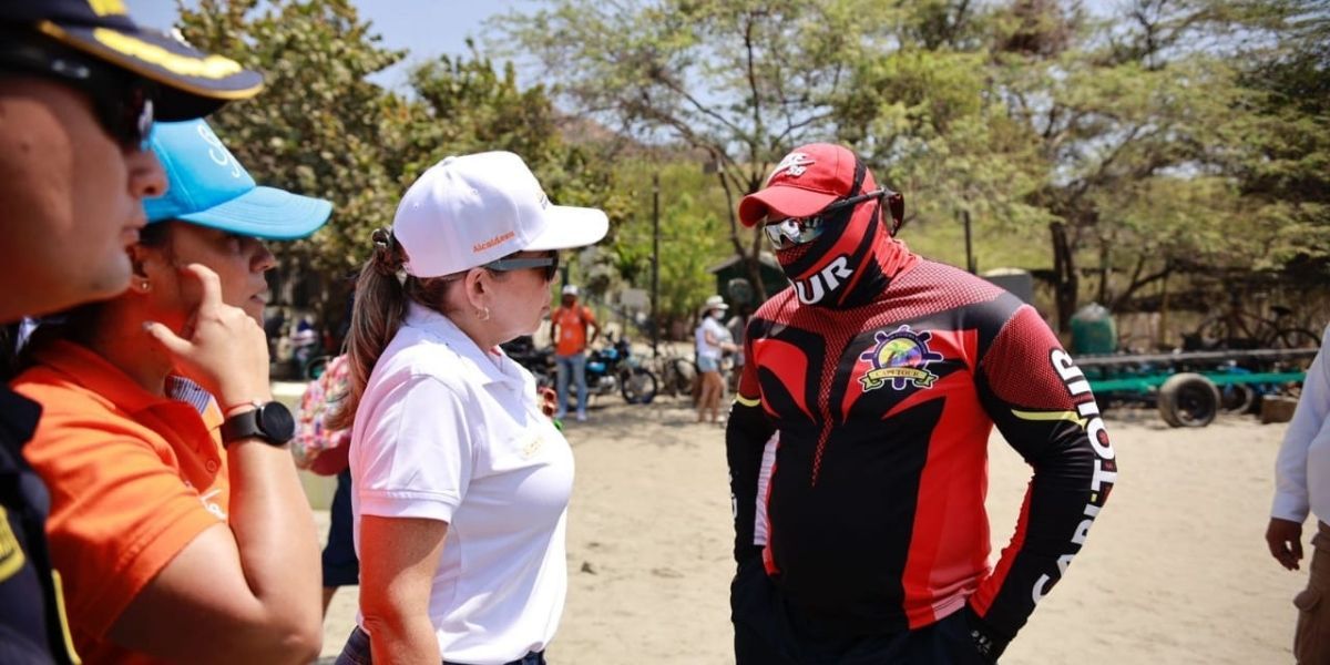 La alcaldesa Virna Johnson recordó que se mantiene activa la estrategia de Gerencias Turísticas en los sectores de mayor afluencia de visitantes