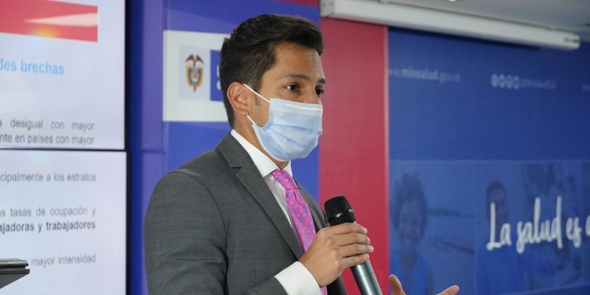 Germán Escobar Morales, viceministro de Salud Pública y Prestación de Servicios