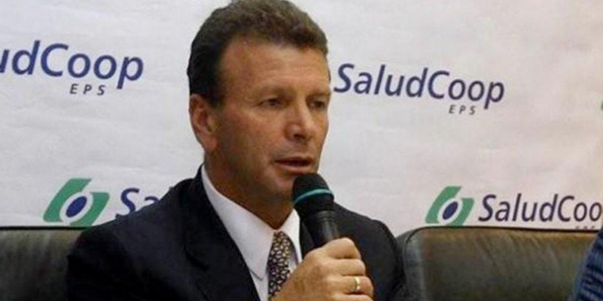 Expresidente de Saludcoop, Carlos Palacino.