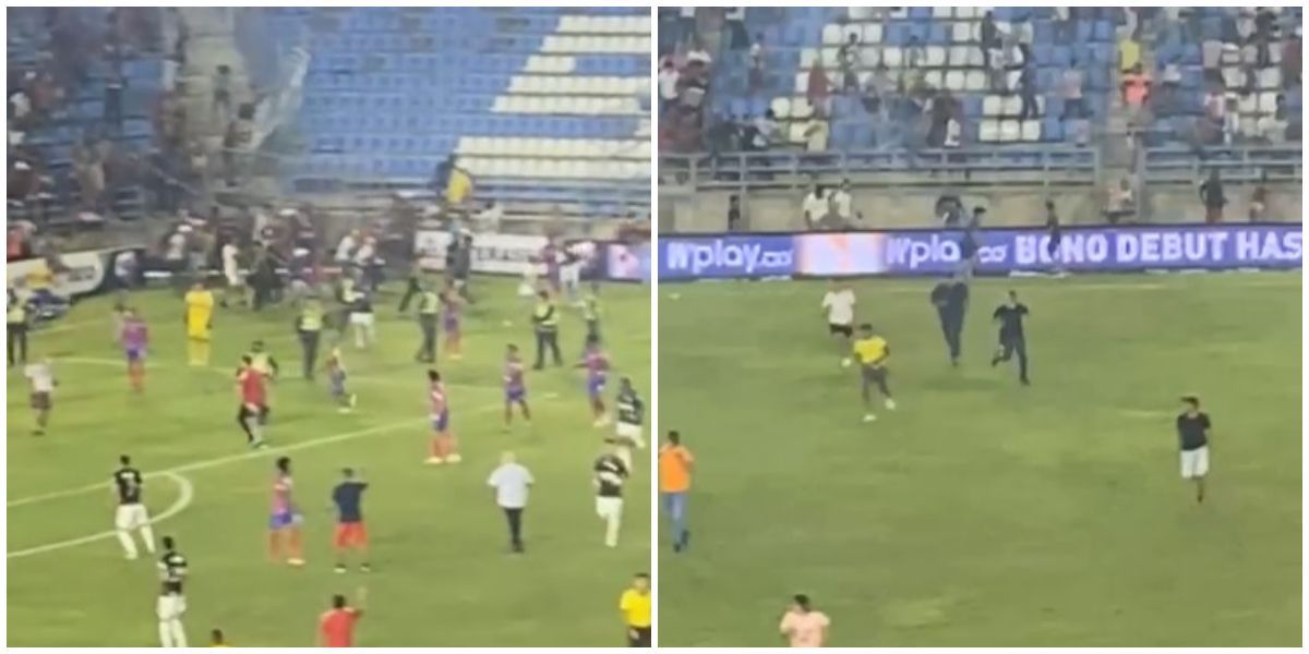 Captura de Video. Los enfrentamientos dejaron un muerto y varios heridos.