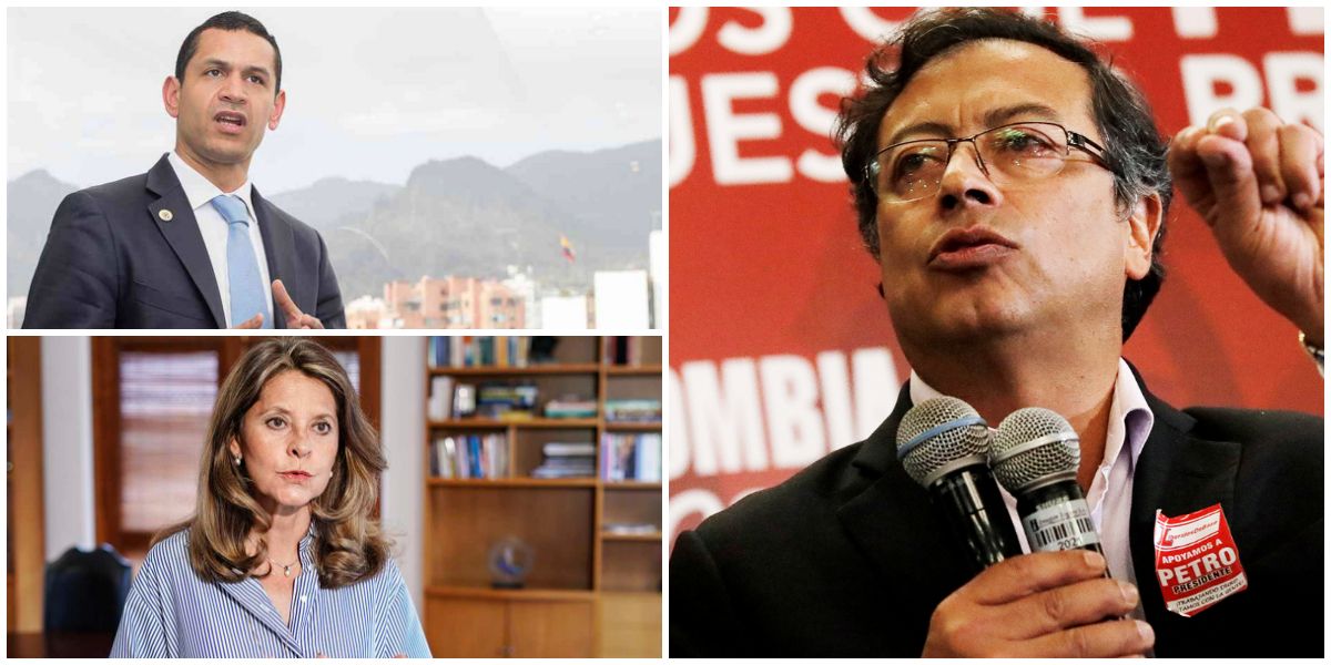 Daniel Palacios y Marta Lucía Ramírez le respondieron a Gustavo Petro.