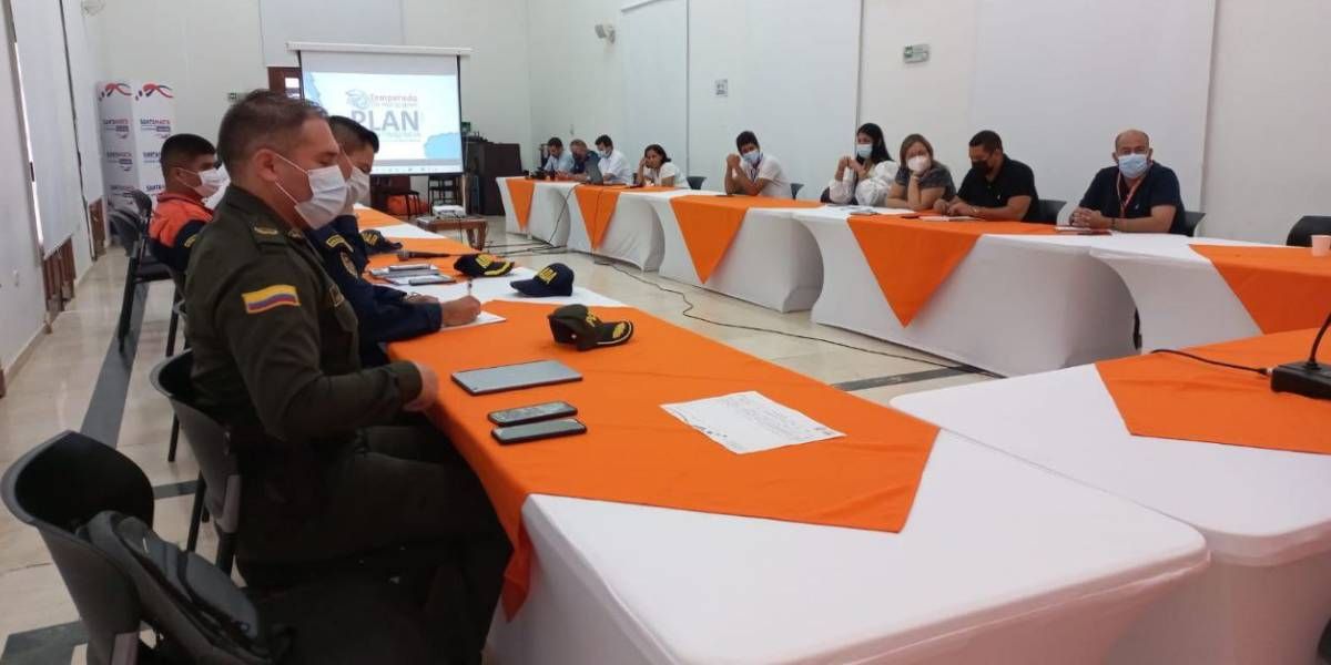 Alcaldía de Santa Marta Socialización del Plan de Contingencias.