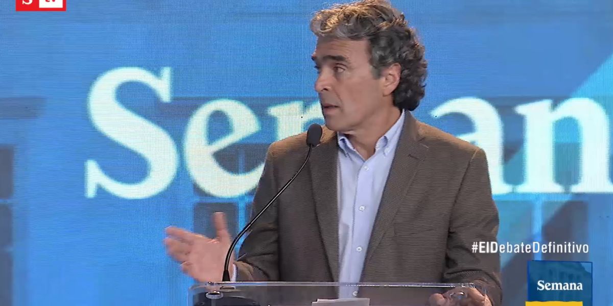 Sergio Fajardo, candidato presidencial.