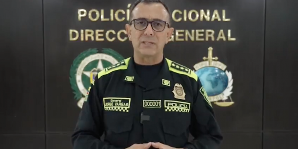Policía General Jorge Luis Vargas.