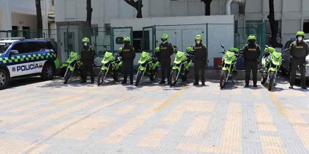Policía del Magdalena Un componente para mantener la seguridad.