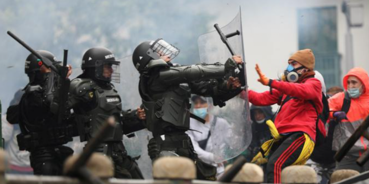 Protestas en Cali.