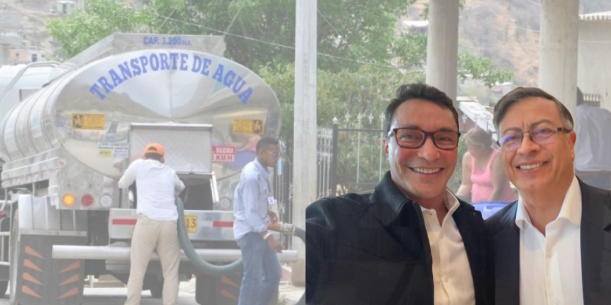 Seguimiento.co Caicedo dice que con la llegada de Petro habrá nuevas fuentes de agua para Santa Marta.