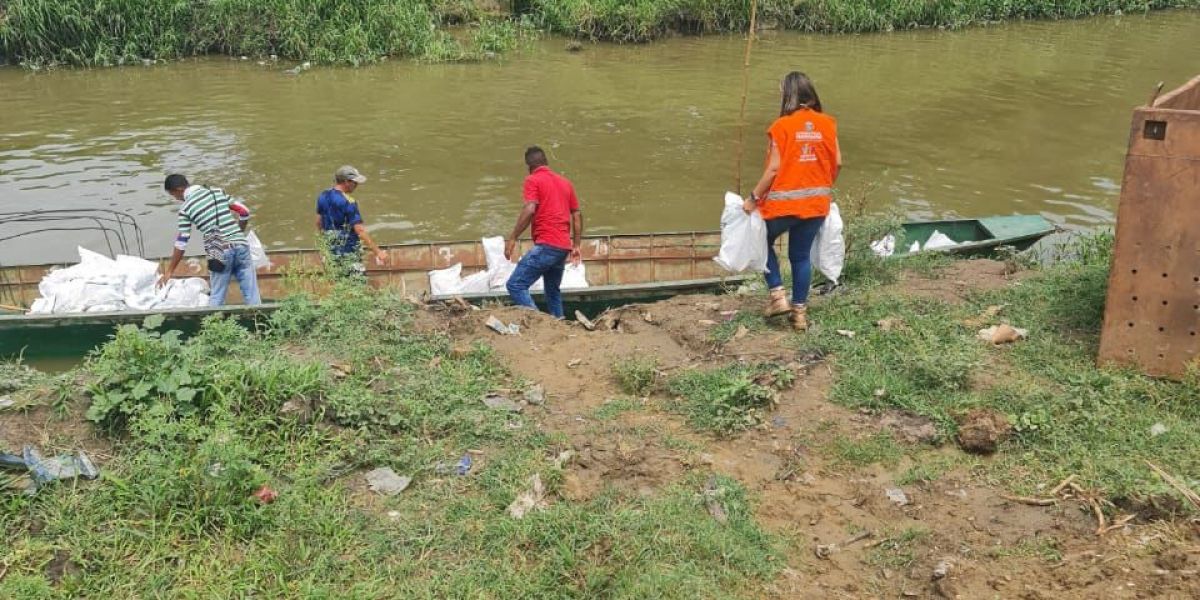 La Oficina para la Gestión de Riesgo de Desastres del Magdalena estableció realizar una ruta humanitaria. 