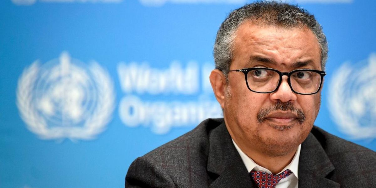 Tedros Adhanom Ghebreyessus.