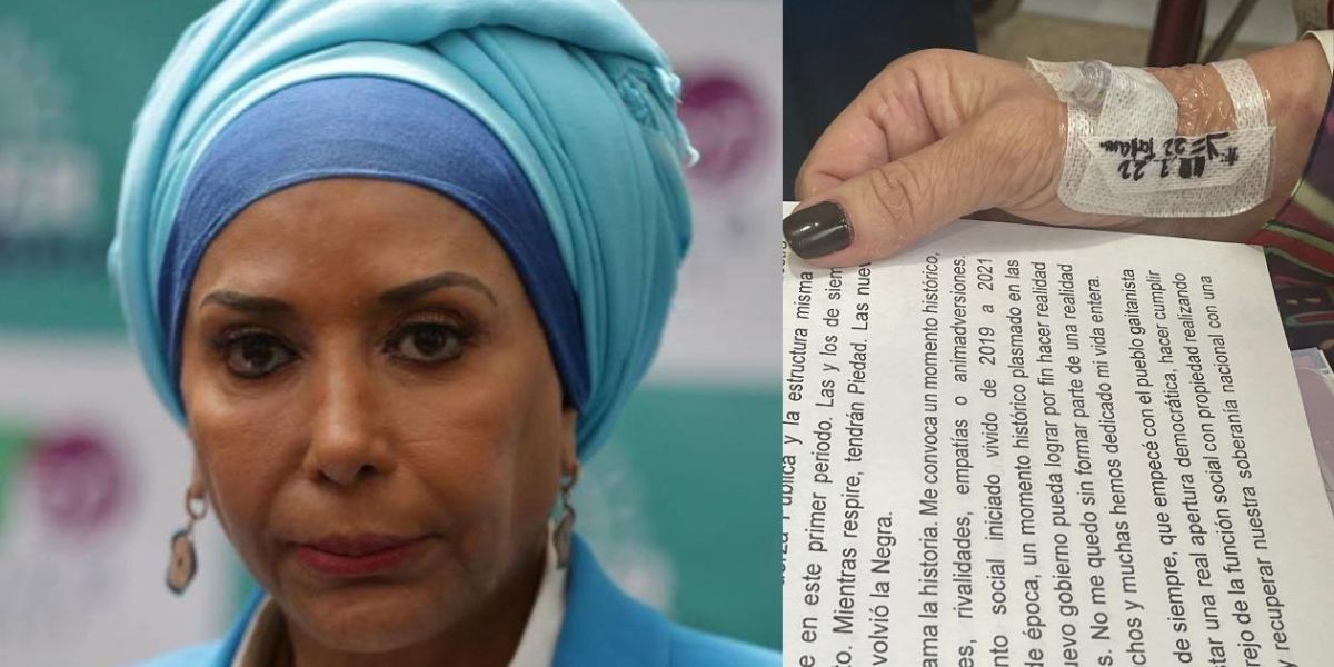Zona Cero La senadora electa Piedad Córdoba.