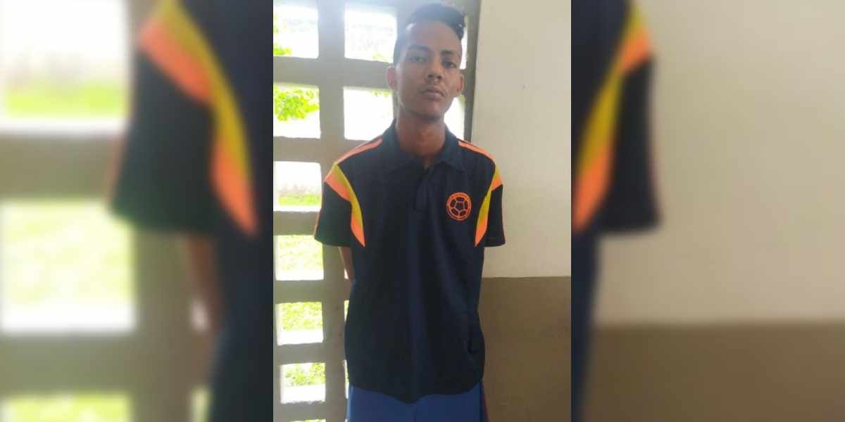 Cortesía Alias 21, capturado por las autoridades en Ciénaga.