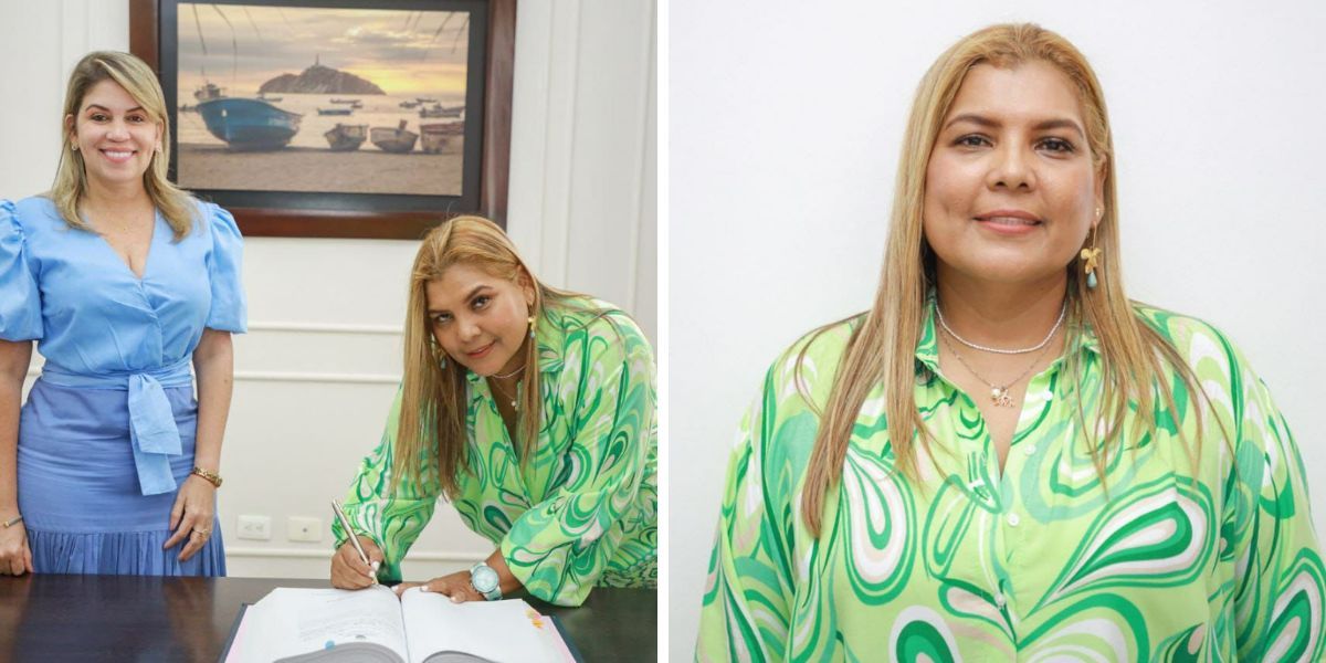  Karina Isabel Chávez y la alcaldesa Johnson